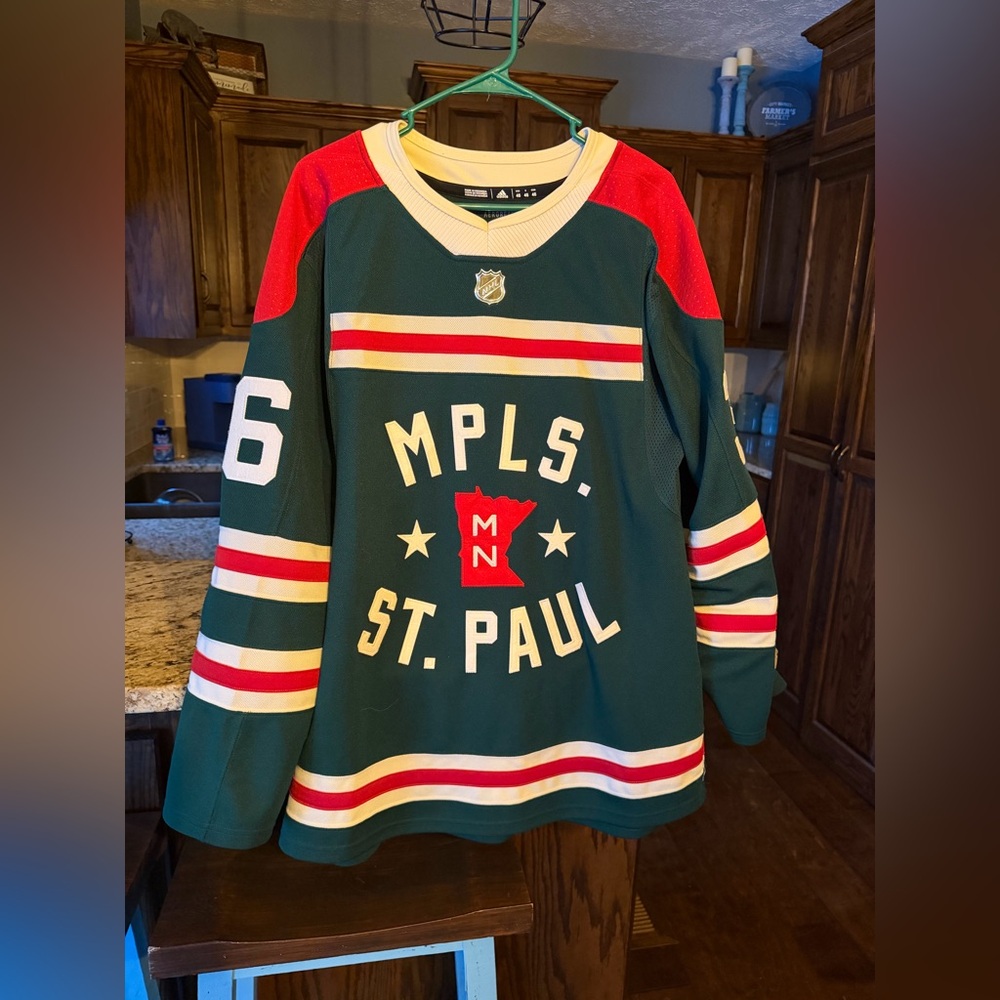 adidas Minnesota Wild ‘Zuccarello’ Hockey Jersey - Size: Men’s Small (46)